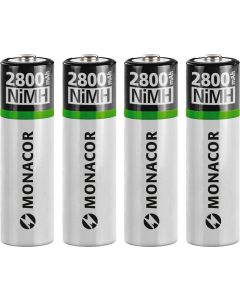 Batterie recharchable NiMH&#44; R6&#44; 4 pièces