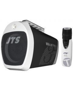 Porte voix à bandoulière sur batterie MP3/USB et FM&#44; avec micro sans fil