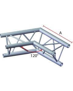 Structure aluminium triangulée&#44; 2 departs&#44; 120°