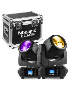 Lyre LED Beam 75 W&#44; LED&#44; set de 2&#44; dans un flightcase - Fuze75B
