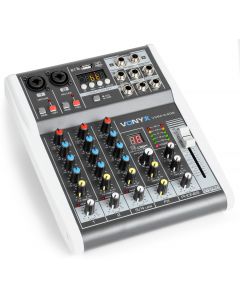 Table de mixage 4 canaux&#44; USB/MP3 avec multi-effets - VMM-K402