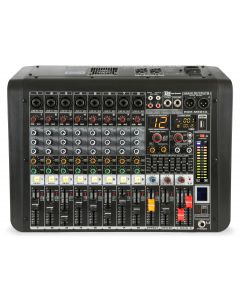 Table de mixage amplifiée 2 x 200 W&#44; 8 canaux&#44; multi-effets&#44; BT - PDM-M804A