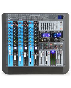 Table de mixage 8 canaux&#44; multi-effets&#44; BT&#44; professionnelle - PDM-S804