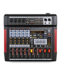 Table de mixage 6 canaux&#44; DSP 32bits/MP3/BT - PDM-T604