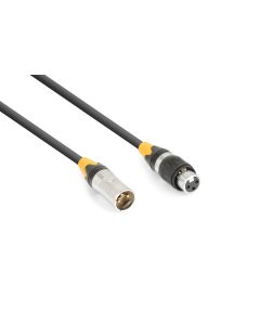Câble DMX IP65&#44; XLR3 mâle/femelle&#44; 20m&#44; CX104-20