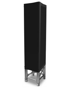 Voile Lycra noir pour structure 100 cm - LTS10B