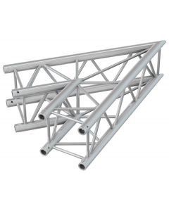 Structure aluminium carrée&#44; angle 2 départs 45º - P30-C19