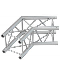 Structure aluminium carrée&#44; angle 2 départs 120º - P30-C22