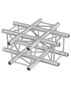 Structure aluminium carrée&#44; jonction 4 départs - P30-C41