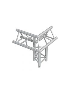 Structure aluminium triangulée&#44; jonction 3 départs 90º - P33-C31