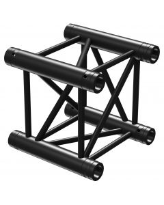 Structure aluminium carrée&#44; 0&#44;29 m&#44; noire - P30-L029