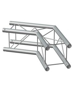 Structure aluminium carrée déco&#44; angle 2 départs 120º - P24-C22