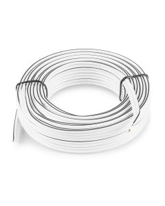 Câble universel&#44; 2 x 0&#44;75 mm2&#44; blanc&#44; 10 m - RX30W