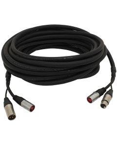 Câble combiné audio + contrôle, XLR3 + ETHERCON, 10.0m