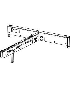 Flying bar pour suspendre jusqu'à 12 x AX2010, blanche