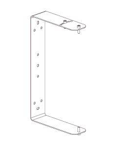 Lyre d'accroche murale pour ED80, blanche