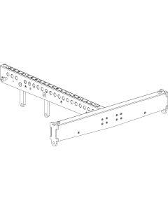 Flying bar pour suspendre le subwoofer SW36XF et le line-array AX2010, blanche