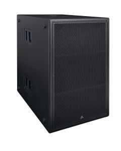 Subwoofer actif, charge à ligne acoustique à collecteur commun, 2 x 18", haut rendement, processeur CORE