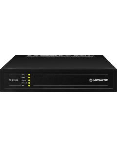 Amplificateur Public Adress classe D, 4 x 125W (4/8Ω) ou 2 x 250W (100V), DSP