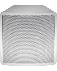 Enceinte Public adress, 2 voies, 100 V, 12", 250 W, intérieur et extérieur, IP66, EN-54, blanche