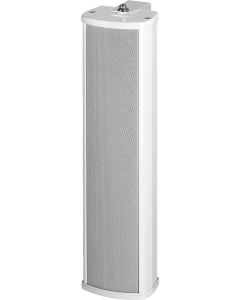 Colonne sonore Public adress, 100 V, 15 W, blanche