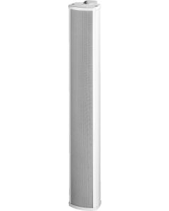 Colonne sonore Public adress, 100 V, 30 W, blanche