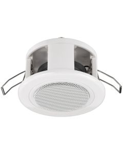 Haut-parleur Public adress, encastré, 100 V, 6 W