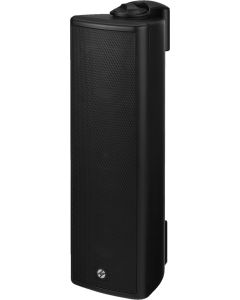 Colonne sonore Public adress, 100 V, 8 Ω, 15 W, noire