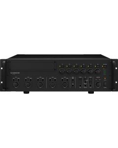 Amplificateur Public adress, 240 W, 100 V, 4 Ω, 6 zones, alim 230 V~ / 24 V=