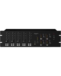 Table de mixage Public adress, 4 zones, 4 canaux