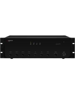 Amplificateur Public adress, 480 W, 100 V, 4-8-16 Ω, mixeur, alim 230 V~ / 24 V=
