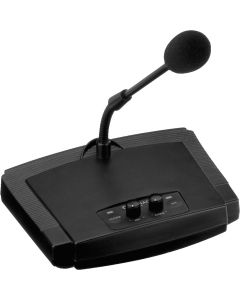 Micro Public adress, table avec col cygne, cardioïde