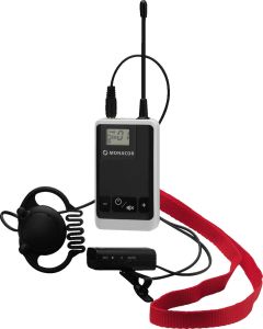 Tour guide, Emetteur sans fil UHF, 16 canaux, 863-865 MHz