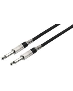 Cordon haut-parleur, 15 m, jack 6,35 mâle, 2 x 1,5 mm2