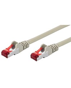 Câble réseau Ethernet RJ45, Cat-6, S/FTP, 0,25 m, blindage multiple