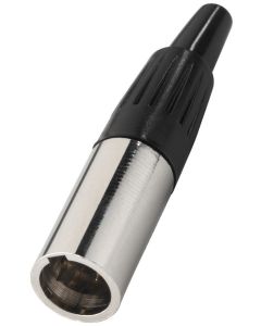 Fiche XLR mâle, 4 pôles