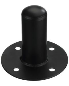 Insert pour pied enceinte, acier, noir