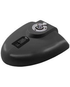Pied micro, table pour micro col cygne, XLR 3P, inter M/A