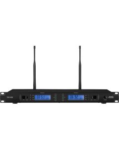 Récepteur sans fil UHF, PLL, 2 x 1000 canaux, 672-696,975 MHz
