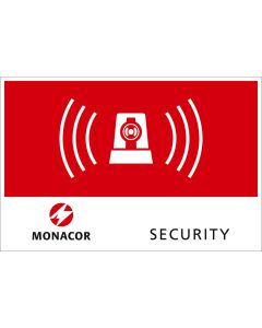 Autocollant "ALARM", intérieur