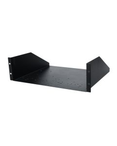 Étagère rack universelle, 19 in, 3 U, profondeur utile 371 mm, acier 1,5 mm