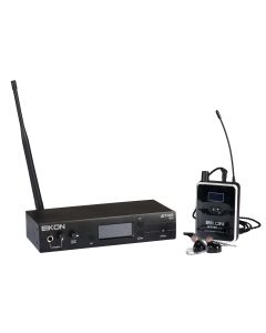 Système de retour intra-auriculaire UHF, 514-542 MHz, PLL, stéréo/mono, portée jusqu'à 50 m