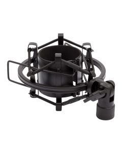 Support antichoc pour microphone à condensateur, double suspension élastique, Ø 44 - 48 mm, filetage 5/8"