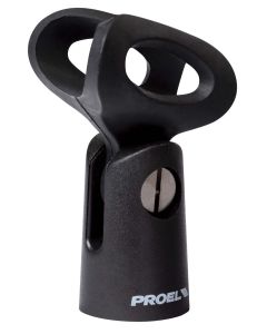 Pince micro en ABS, diamètre 22 à 27 mm, double filetage 3/8" et 5/8", noire