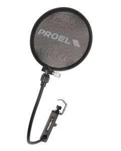 Filtre anti-pop, écran flexible en nylon, col de cygne, vis de fixation universelle pour pieds droits