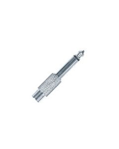Adaptateur audio en métal, RCA femelle vers jack mono mâle Ø 6,3 mm