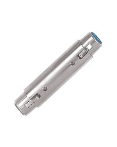 Adaptateur XLR femelle vers XLR femelle, 3 broches, métal