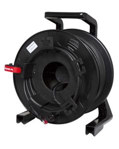 Câble réseau Cat 5e S-FTP, PUR, 30 m, fiches HIROSE RJ45, tambour de câble