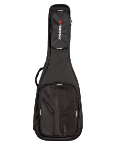 Housse pour guitare électrique, polyester 600D indéchirable, rembourrage 20 mm, noir