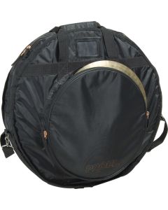 Housse pour cymbales, nylon 420D, rembourrage 10 mm, compartiment jusqu'à 22"
